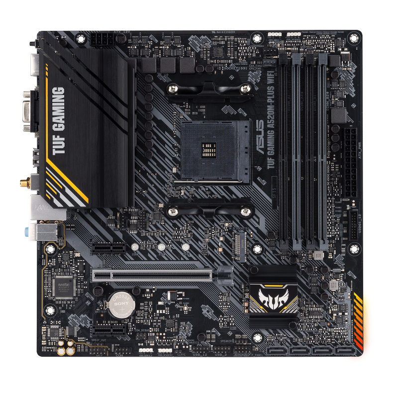 Tarjeta Madre Asus Tuf Gaming A520m-plus Wifi Ryzen Am4 Ddr4/m.2