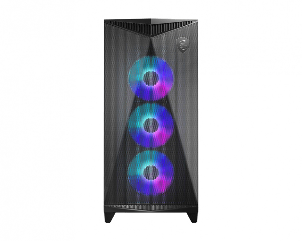 Gabinete Msi Mpg Gungnir 300r Airflow Mid Tower E-atx Negro 4 Fan