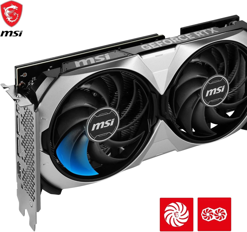 Tarjeta De Video Bulk Msi Geforce Rtx4070 Ventus 2x 12gb