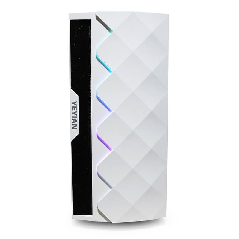 Gabinete Gamer Yeyian Abyss 2500 White Atx (yga-49702-fa)