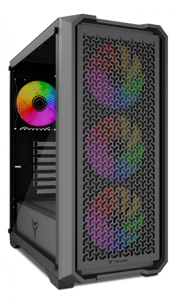 Gabinete Gamer Yeyian Vault Argb Mid-tower Atx/m-atx (ycm-apvau-g1)