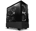 Gabinete NZXT H510 Elite con Ventana RGB Midi-Tower ATX USB 3.0 Negro