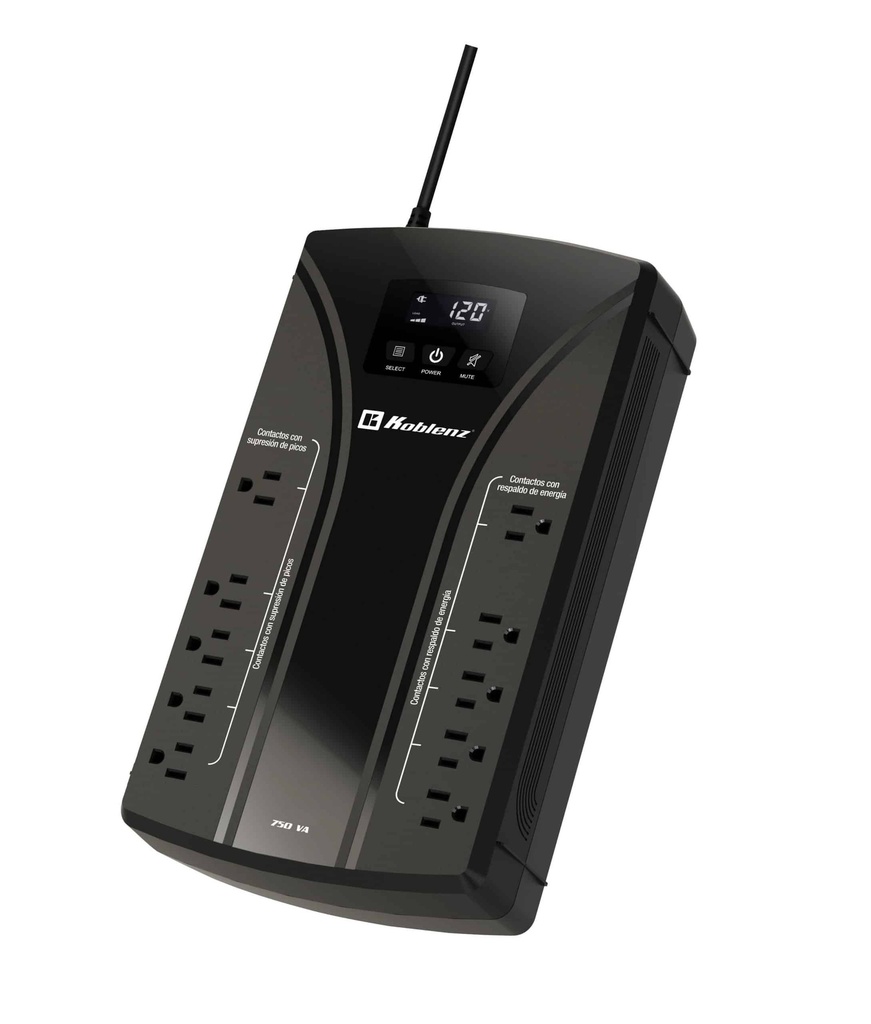 Nobreak                                                                                                                                                                                                                                                                                                                                                                                                                                            Koblenz 7522 Usb/r 750va/420w Lcd 10 Cont (5/5)(00-4257-00-2)