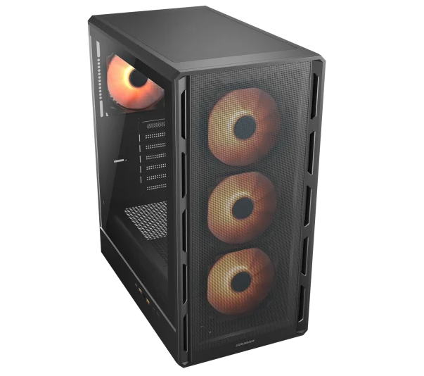 Gab Cougar Case Airface Pure Pro Atx Argb Pwm Black