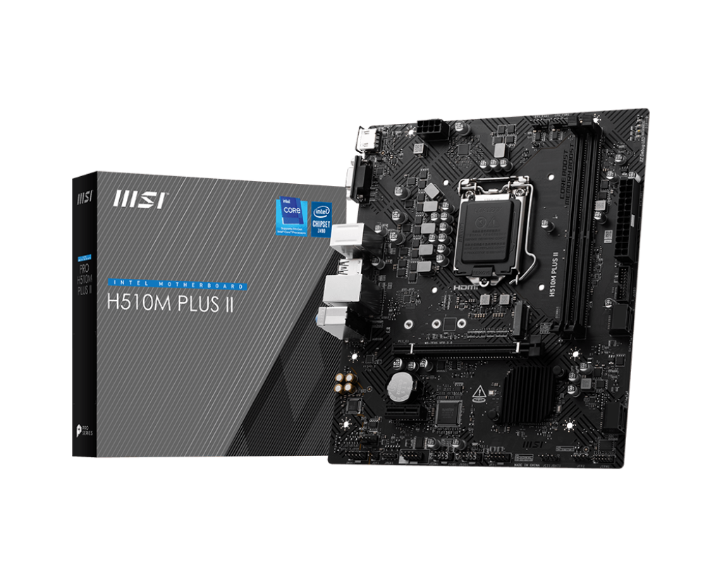 Tarjeta Madre Msi H510m Plus Ii Lga 1200 Ddr4 Matx
