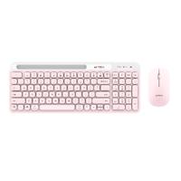 Kit Acteck Creator Virtuos Silk Mk720 / Teclado Y Mouse / Inalambrico / Dual Bt Usb / Recargable /