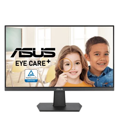 Monitor Led Lcd Asus Va27ehf / 27 Pulgadas / Resolución Full Hd 1920x1080 / Relación De Aspecto 16:9 / Frecuencia De Refresco 100 Hz / Clase De Eficiencia Energética E / Garantía De 7 Años