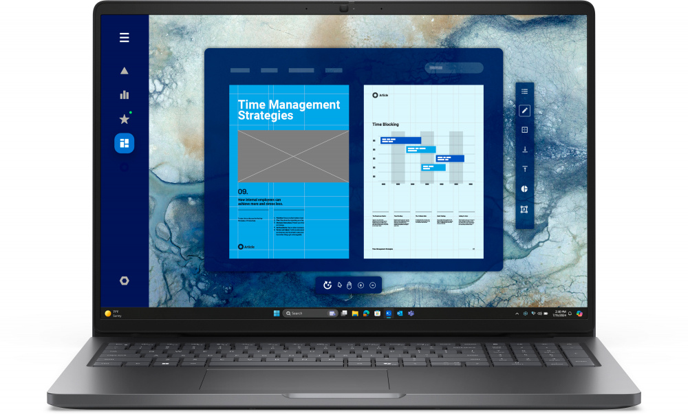 Laptop Dell Pro 16 Intel Core 7 150u 16 Gb 512 Gb Ssd 16 Fhd Win11 Pro 1 AÑo De Garantia Negro