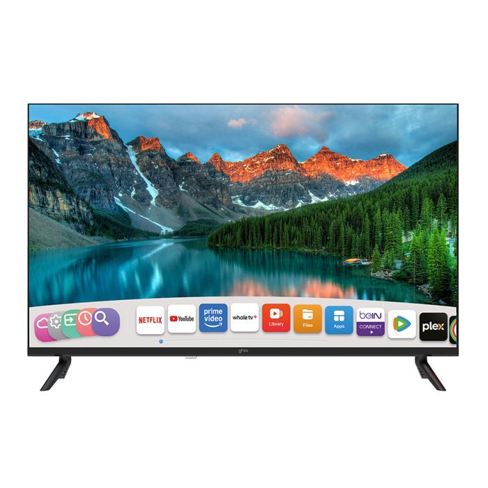 Television Smart Ghia Whale Tv 32 Pulg Hd, Wifi, Rj45, 2 Hdmi, 2 Usb, Rca, Aux 3.5mm, Optico,