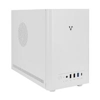 Gabinete / Vorago / Gab-210, Minitorre Micro Atx / Itx 2xusb 2.0 1xusb 3.0 1xtipo C 5oow Blanco