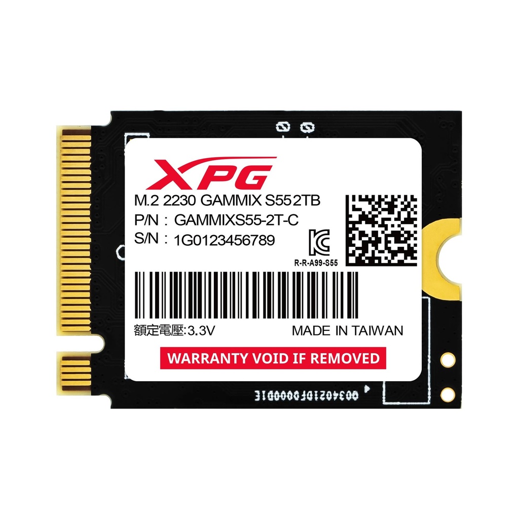 SSD XPG GAMMIX S55 NVMe, 2TB, M.2, 3700 MB/s Escritura, 5000 MB/s Lectura, PCI Express 4.0