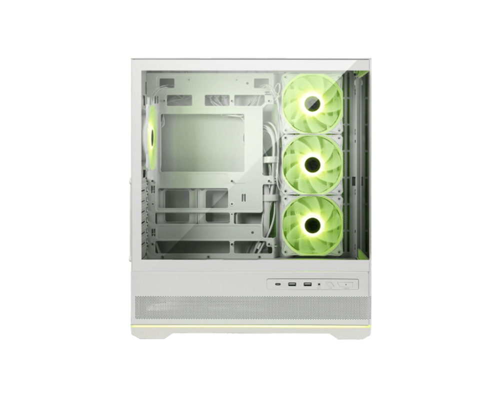 Gabinete Msi Mag Pano 110r Pz White Atx Crist Temp