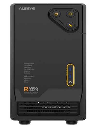 Gabinete Alseye Rams 1.0 Micro Atx, Itx  Usb 3.0 L310*w197*h375mm Black