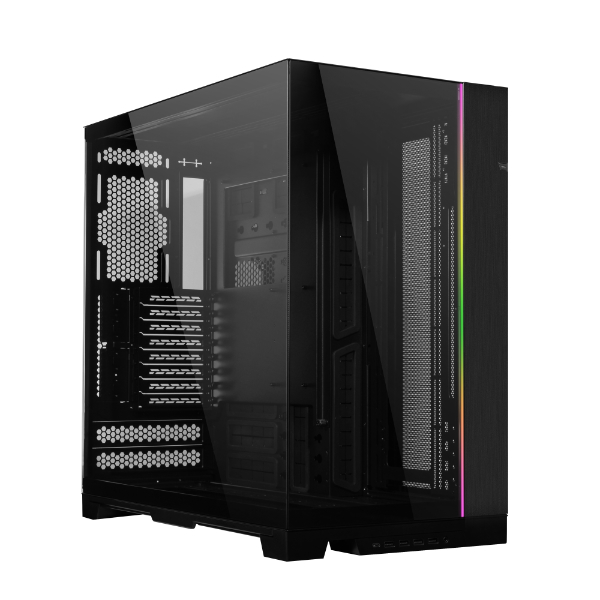Gabinete Lian Li Dinamico Evo Xl Rgb Black  Crist Temp Eatx