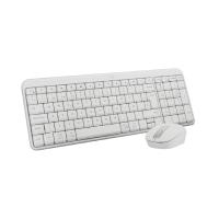 Teclado Y Mouse Logitech Mk250 Compacto Bluetooth Blanco