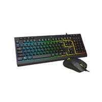 Kit Acteck Creator Aurean Pro Mk477g / Teclado Y Mouse / Alambrico / Iluminacion Led / 105 Teclas /