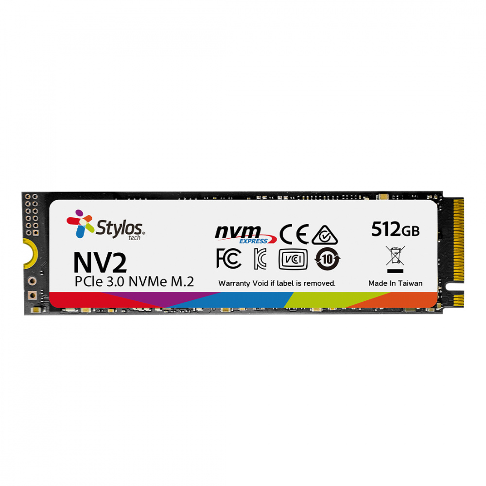 Unidad Estado Solido Stylos 512 Gb M.2 Nvme Pci 3.0 X4 Trim