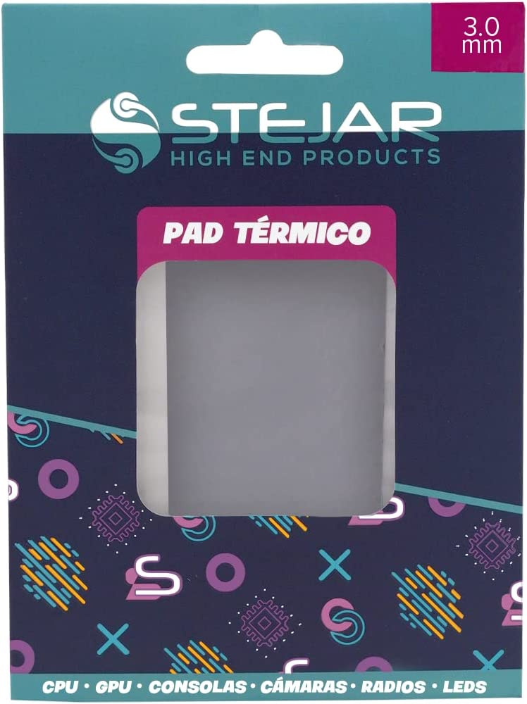 STEJAR THERMAL PAD 95X45X3.0MM 12.8 W/MK EXTREME ALTO RENDIMIENTO