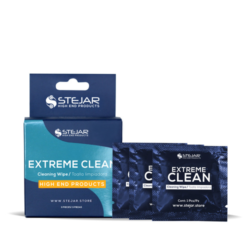 CAJA TOALLAS HUMEDA EXTREME CLEAN 20 PIEZAS DE ALCOHOL ISPROPÍLICO PARA LIMPIEZA DE PASTA TERMICA