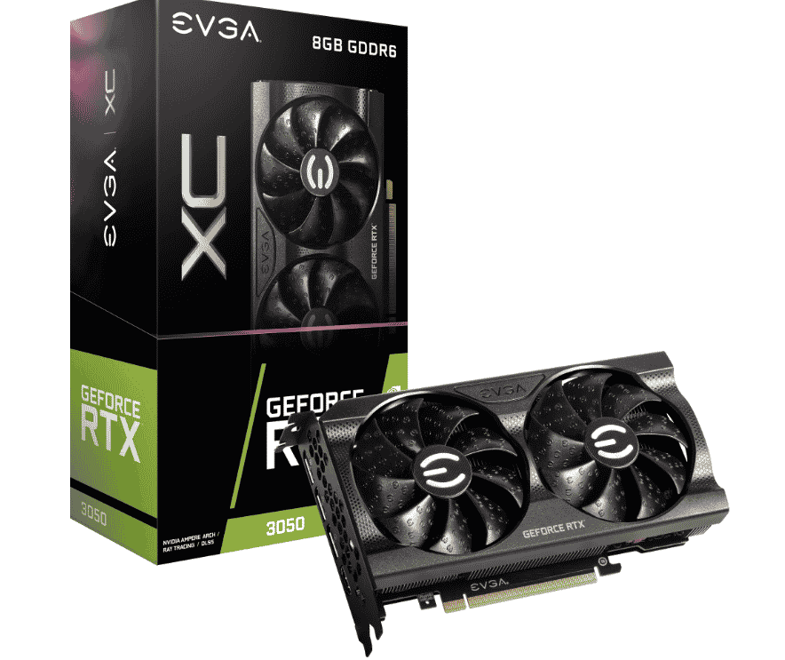 Tarjeta de Video EVGA NVIDIA GeForce RTX 3050 XC GAMING, 8GB GDDR6 DUAL FAN 08G-P5-3553-KR