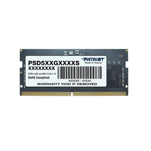 Memoria Ddr5 Sodimm Patriot Signature 16gb (1x16gb) 5600mts Cl46 (copia)