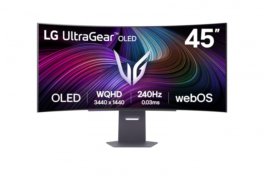 Monitor Pc Lg 45gx90sa-b Gaming Curvo Ultragear Oled 45pulg,240hz,3440x1440,21:9,800r,tr