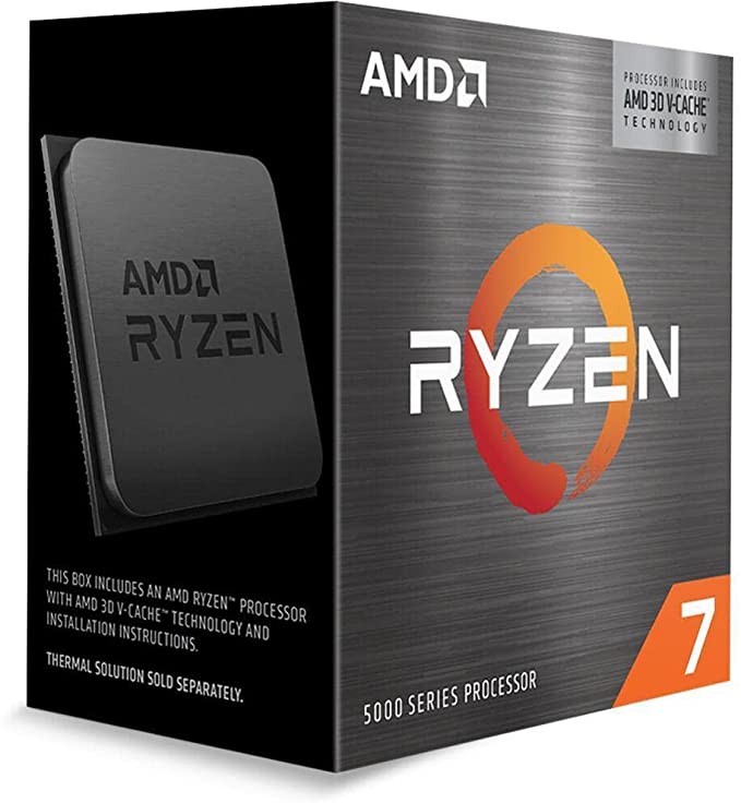 Cpu  Amd Ryzen 7 5800x3d  Am4 (100-100000651wof)