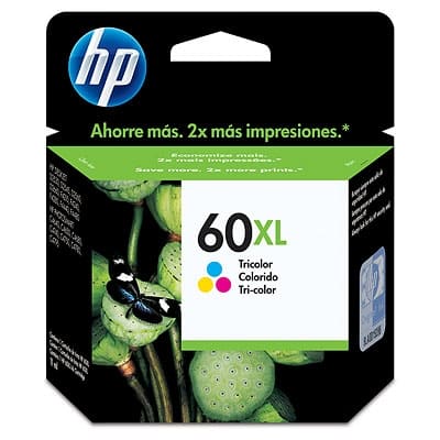 Cartucho                                                                        Hp 60xl Tricolor Para D1660/2660 F4400 (cc644wl)