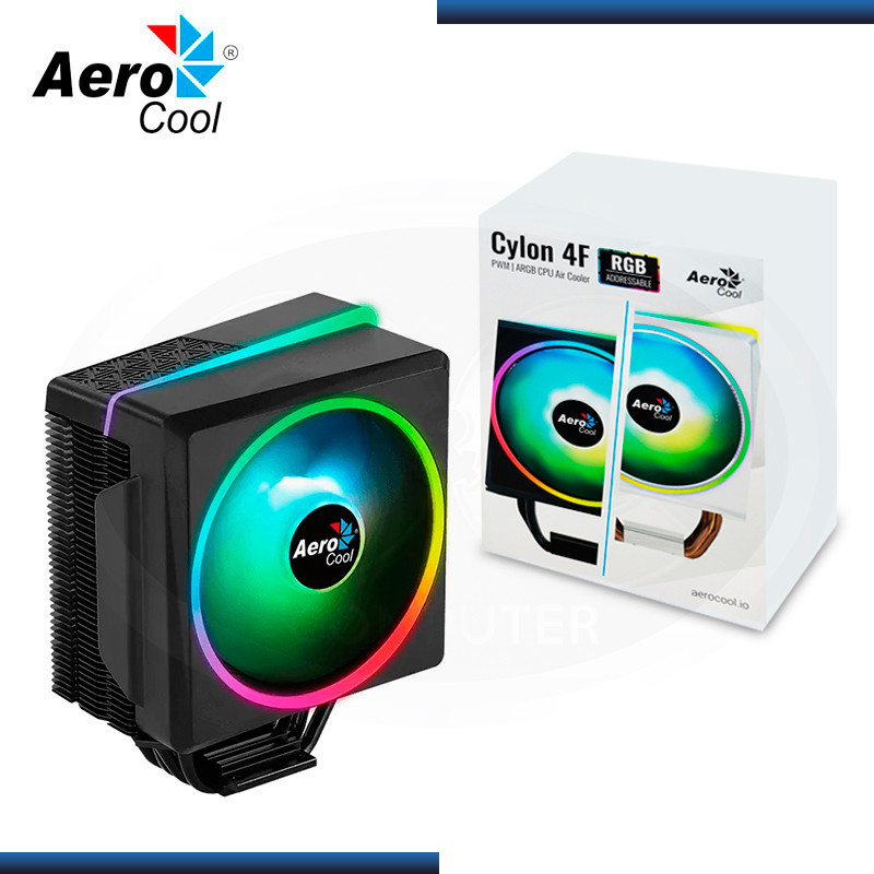 Ventilador Cpu Aerocool Cylon 4f Argb