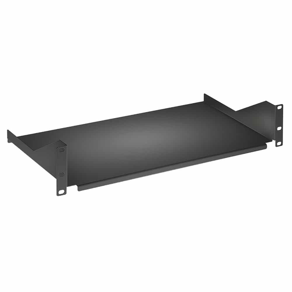 Charola  Rack Fija Intellinet 19¨ 2u, 40cm Solida Carga De 25kg 710916