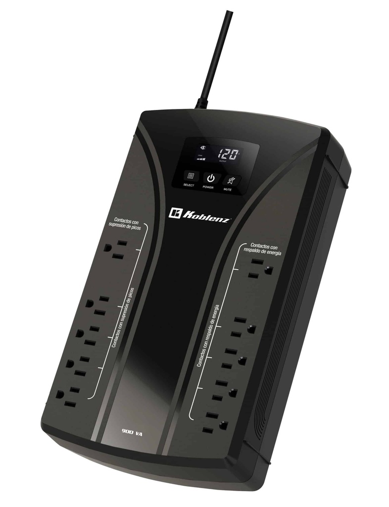 Nobreak                                                                                                                                                                                                                                                                                Koblenz 9022-usb/r 900va/450w Lcd 10 Contactos (00-4258-00-0)