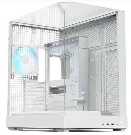 Gabinete Apnx V2 White 4 Vent Incluidos Crist Temp Atx