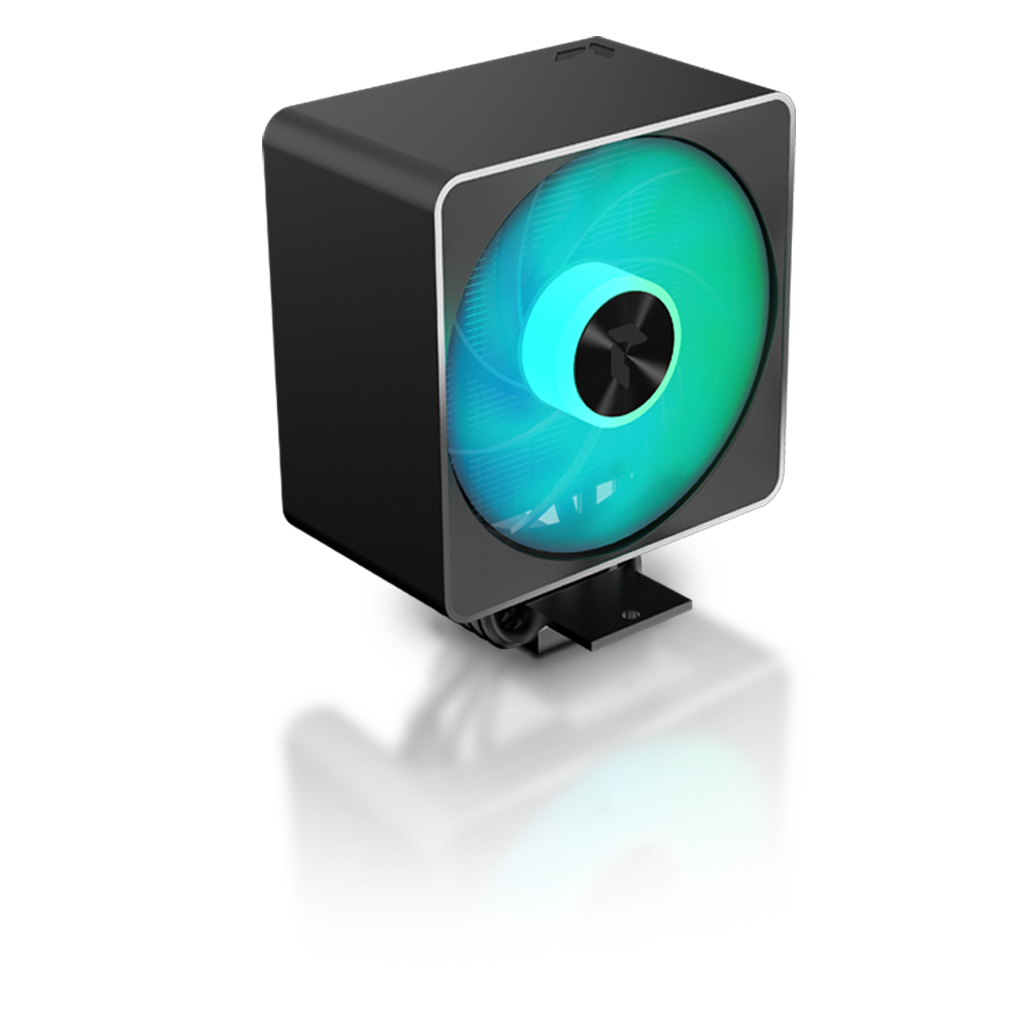 Ventilador Cpu Apnx Ap1 Argb Negro