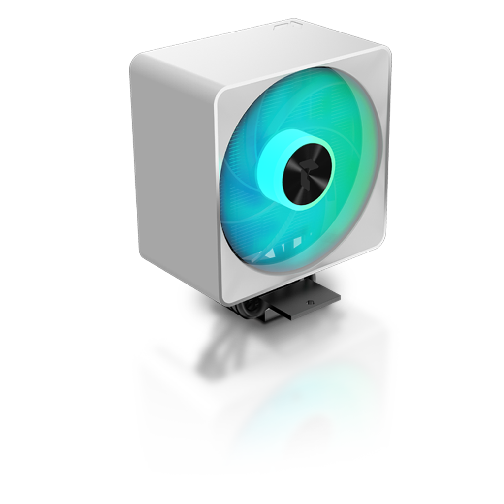 Ventilador Cpu Apnx Ap1 Argb Blanco