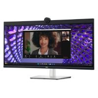 Monitor Dell Led P3424web | Curvo 34.14 Pulgadas  Wqhd 3440 X 1440 6 Hz | Camara Web, Bocina,
