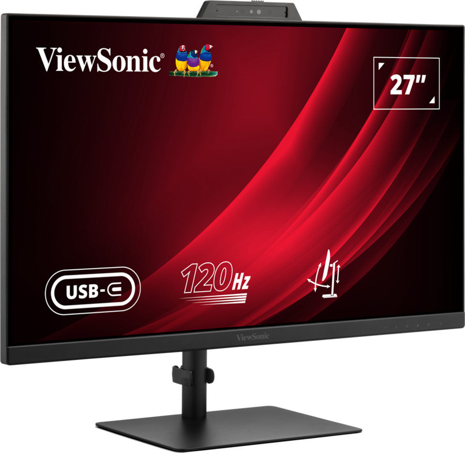 Monitor Led Viewsonic 27 Pulgadas Vg2741v/ Full Hd 1920x1080p/ Camara Integrada/ Hdmi/ Display Port/