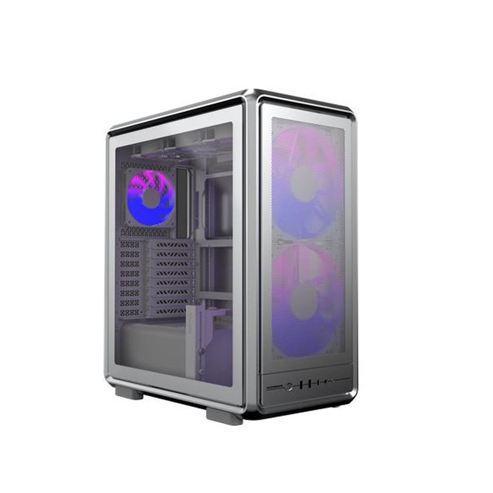 Gabinete Cooler Master Master Frame 500 / Argb / Plata / Mini-itx / Mini-dtx / Micro-atx, / Atx /