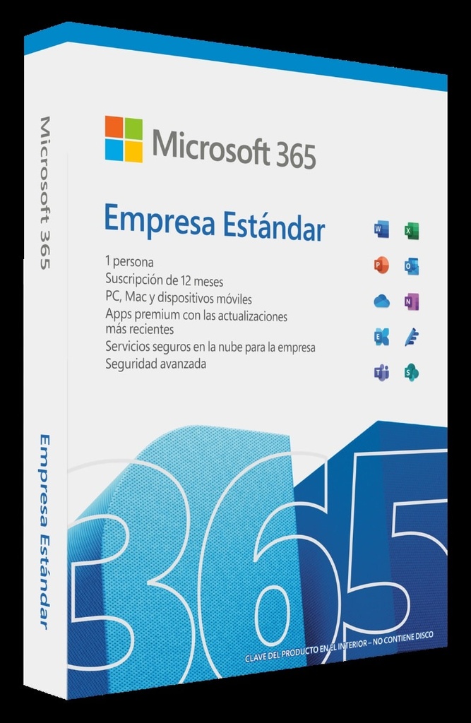 Microsoft 365 Business Standard Lic Fpp- 1 Usr 5 Disp (klq-00698)