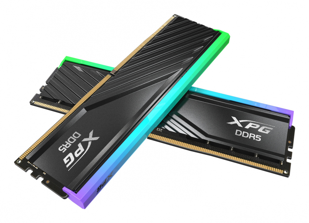 XPG ADATA RAM LANCER BLANDE DDR5 UDIMM 32GB(2X16) 6000 Negro RGB AX5U6000C4816G-DTLABRBK
