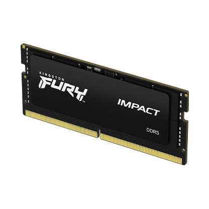 KINGSTON DDR5 SODIMM 16GB 4800MHz IMPACT BLACK KF548S38IB-16