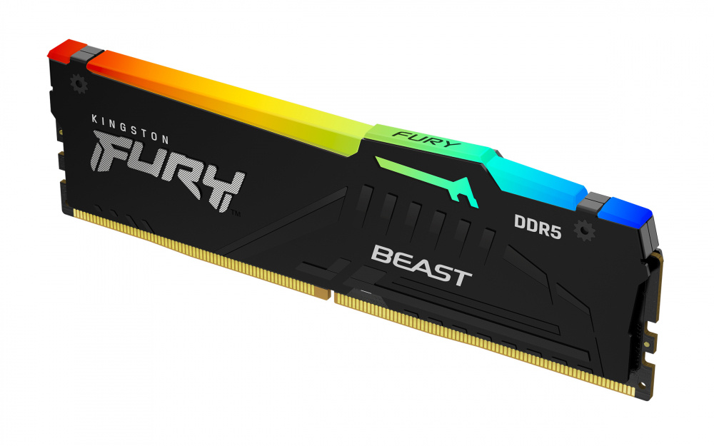 KINGSTON DDR5 8GB 5600MT/s FURY BEAST BLACK RGB EXPO KF556C36BBEA-8