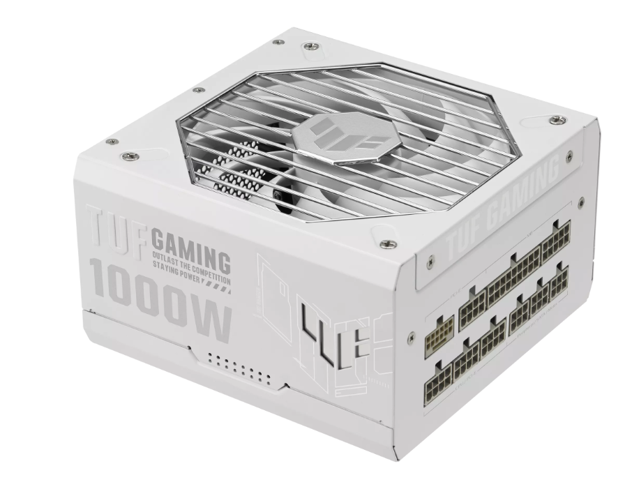 ASUS FUENTE DE PODER 1000 W 80 GOLD PLUS ATX 3.1 TUF-GAMING-1000G WHITE