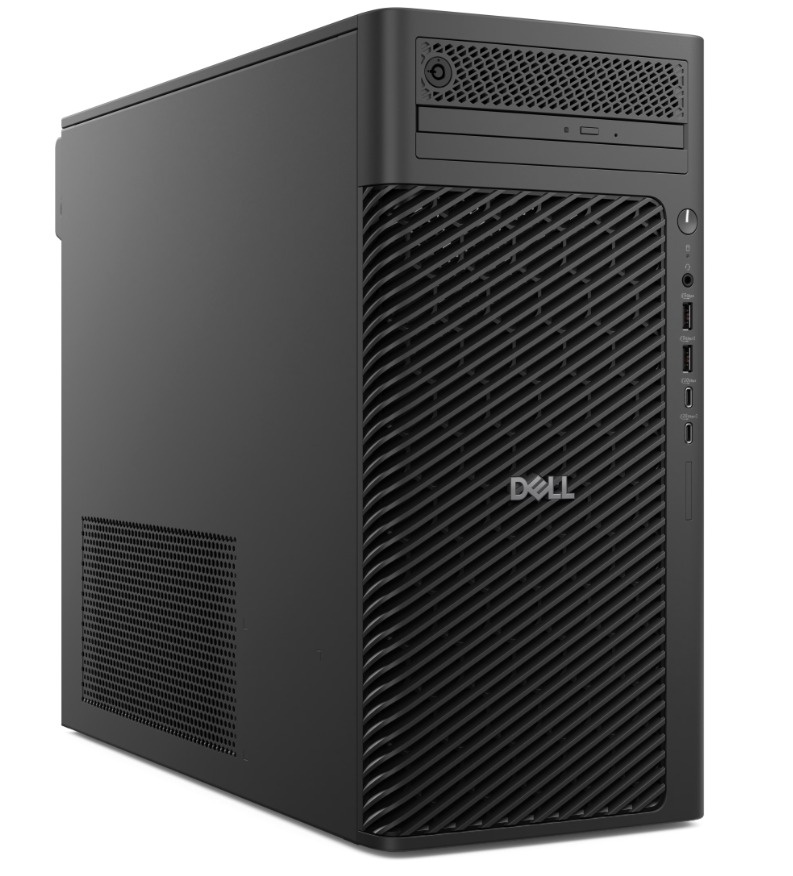 Pc Dell Pro Max Tower T2 Fct2250 Core Ultra 7-265 16gb 1x16 Gb 512gb Ssd Nvidia Rtx A400 Gddr6 4gb