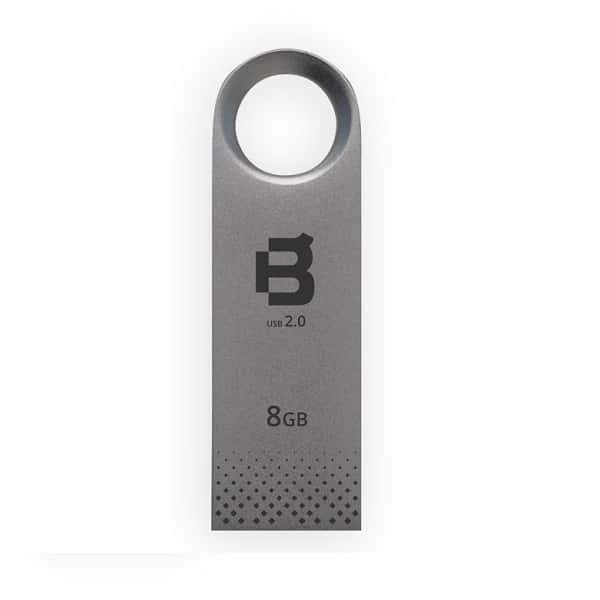 Memoria                                                                Flash Usb Blackpcs 2108 8gb Plata Metalica (mu2108s-8)