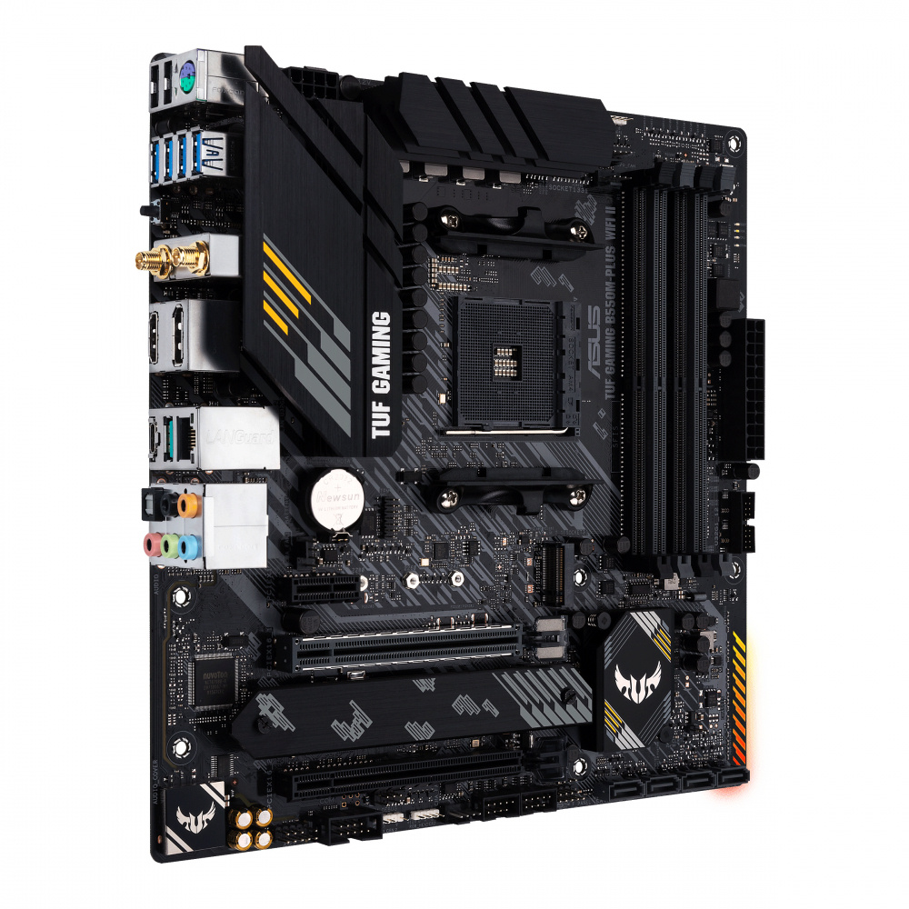 MB ASUS TUF GAMING B550M PLUS WIFI II MICATX AM4 4DDR4 128GB 4400MHZ TUF GAMING B550M PLUS WIFI II