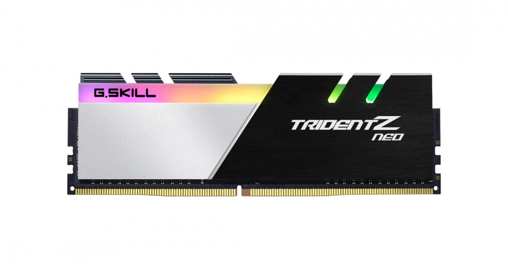 MEMORIA RAM DIMM GSKILL TRIDENT Z NEO RGB 32GB 2X16GBGB DDR4 3600MHZ CL16 NEGRO F4 3600C16D 32GTZNC
