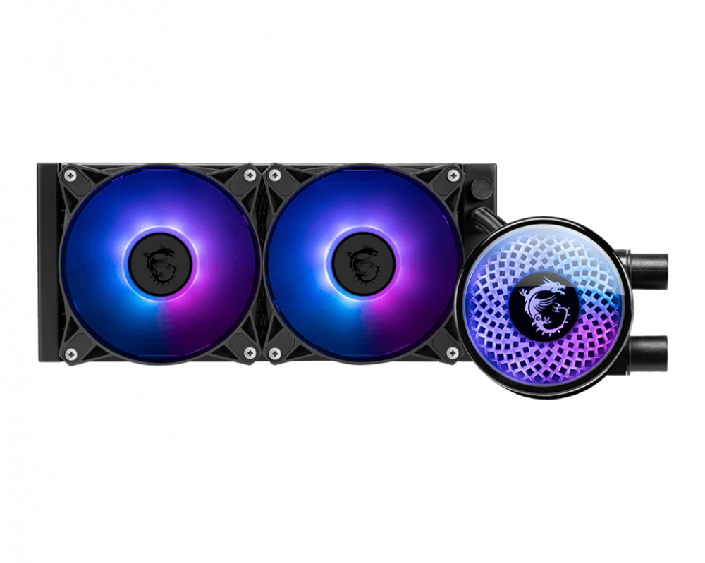 ENFRIAMIENTO LIQUIDO MSI 400MM LGA 1700 1851AM5 AM4 ARGB MAG CORELIQUID A12 240