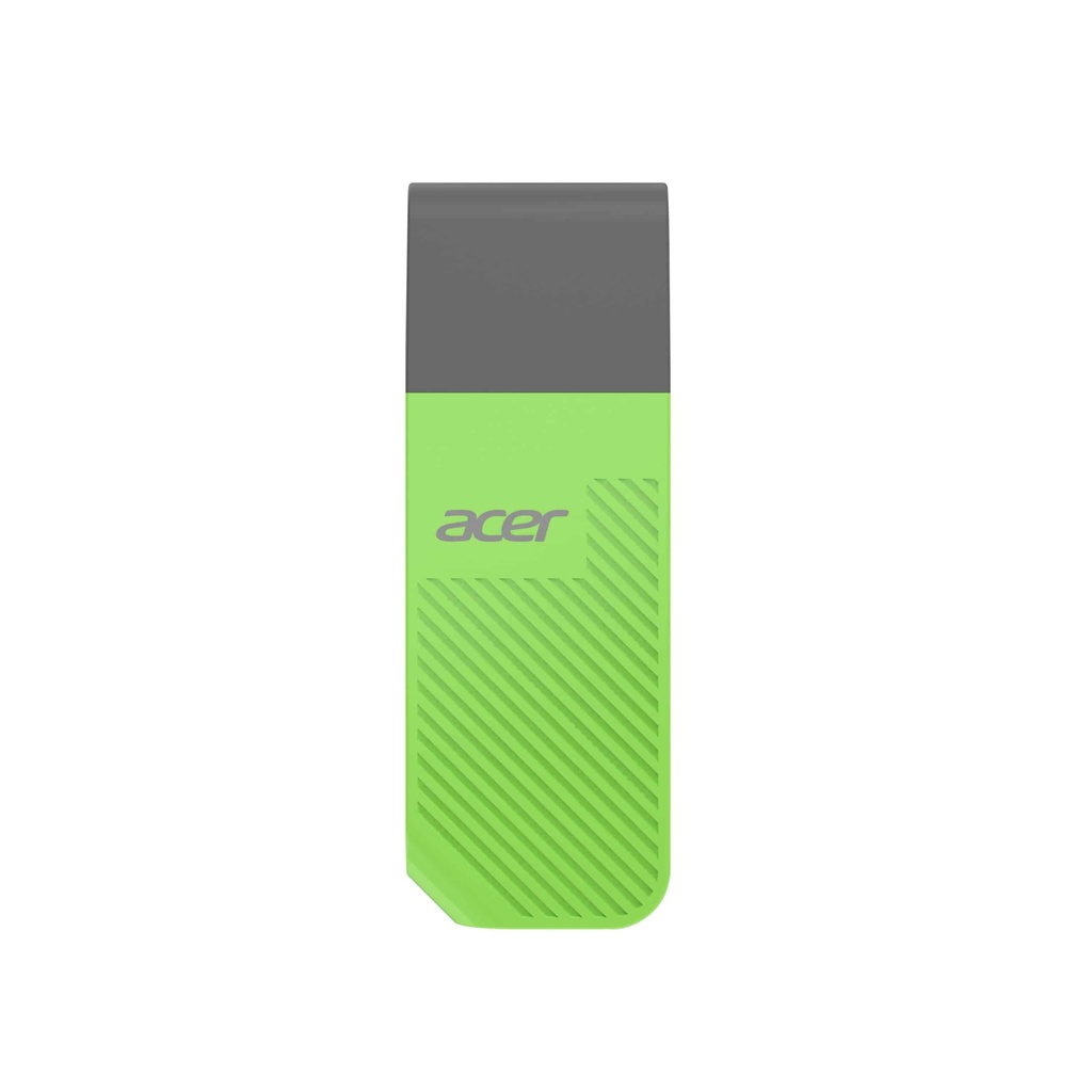 MEMORIA ACER USB 2.0 UP200 64GB VERDE, 30 MB/s (BL.9BWWA.544)