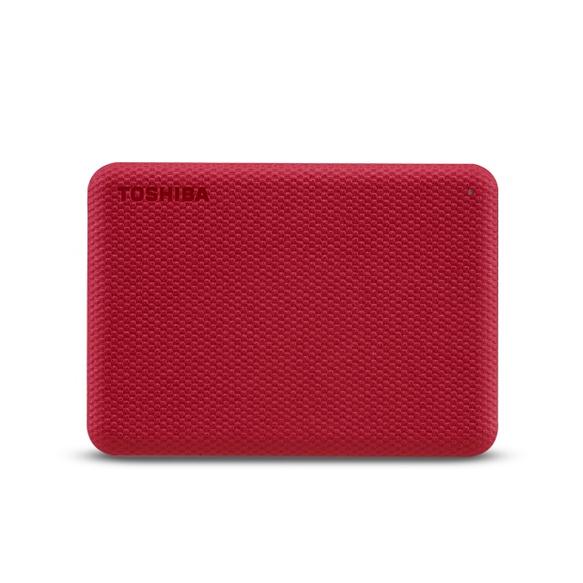 TOSHIBA HDD EXTERNO 4TB CANVIO ADVANCE V10 ROJO 2.5" USB 3.0 HDTCA40XR3CA