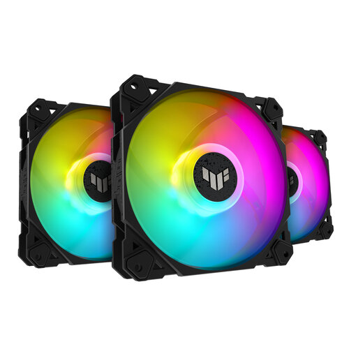 VENTILADORES ASUS TUF GAMING TF120 ARGB TRIPLE1900RPM 120x120 TUF GAMING TF120 ARGB 3IN1